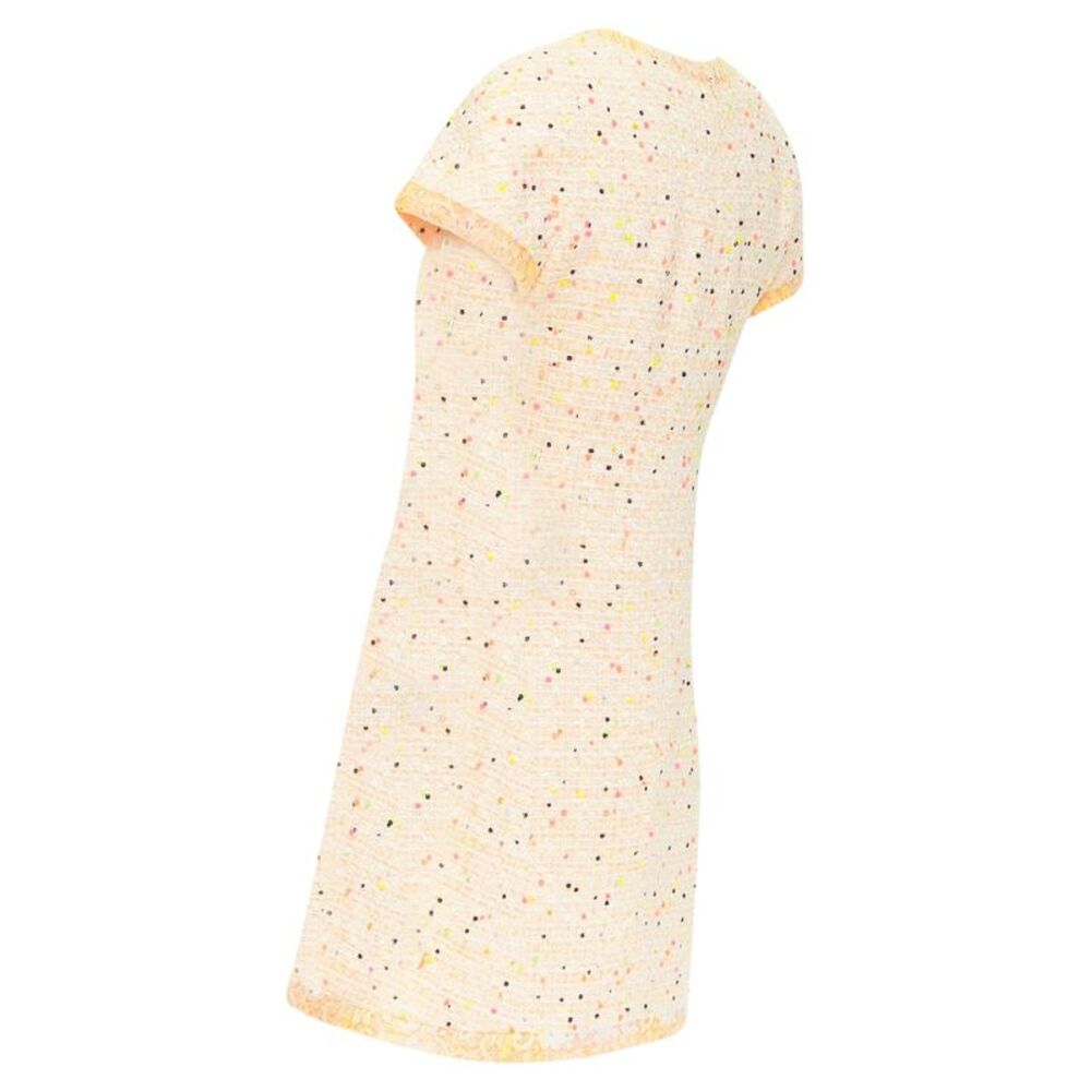 Chanel speckle tweed lace dress - Picture 6 of 9